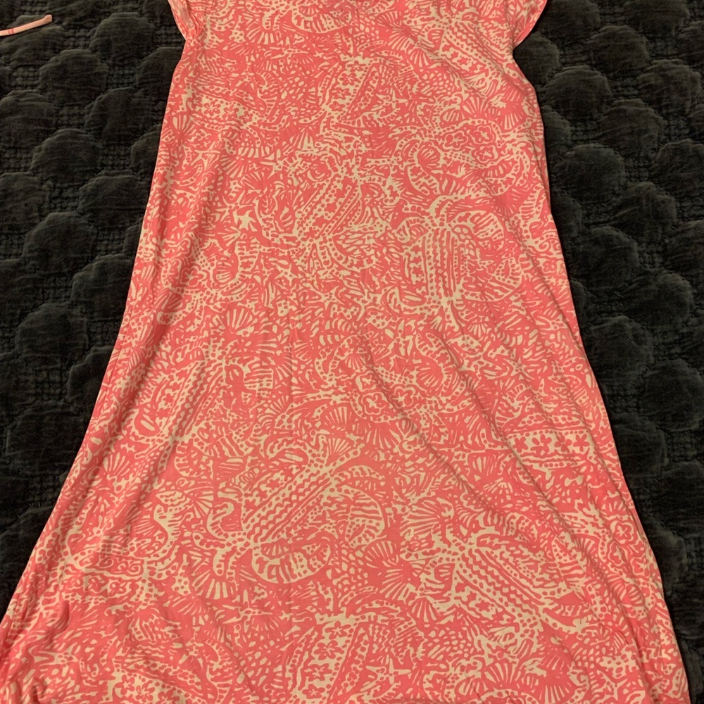 Lilly Pulitzer bathing suit and cover. Size 14 youth, xl youth cover. 25$